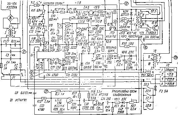 электроника ц-432 схема